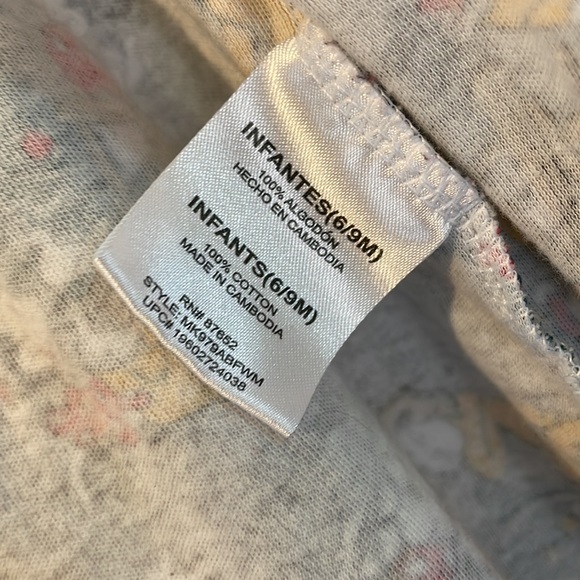 Disney 6/9 Months Zipper Sleeper - Picture 5 of 11